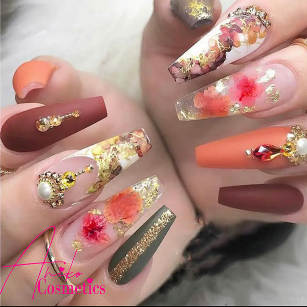 “Carmen” press on nails